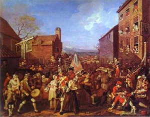 The March To Finchley — William Hogarth, Neoclassical