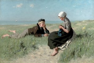 Puppy Love — Adolph Artz (david Adolf Constant Artz)