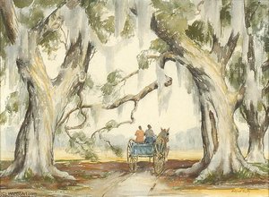 Southern Oaks — Alfred Heber Hutty
