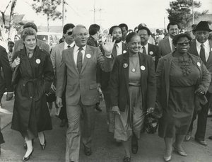 1986 Mlk Day Parade — Bryan Stephen Berteaux Sr., Documentary Photography