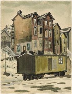 Pippin House, East Liverpool, Ohio — Charles Burchfield