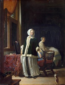 Lady At Her Toilet — Frans Van Mieris