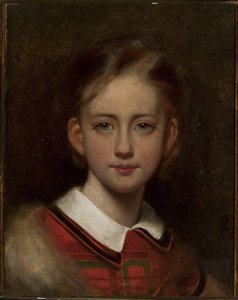 Portrait Of A Girl — Grottger Artur (1837-1867)
