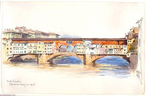 Ponte Vecchio, Florence — Džordž Elbert Ber