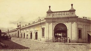Public Market, Guatemala — Eadweard J Muybridge