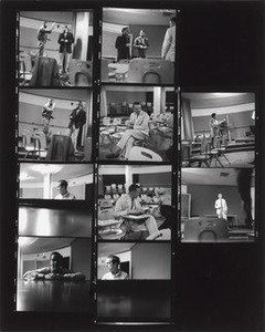 Contact Sheet Of John Cage's Class At The New School For Social Research, New York — Fred W Mcdarrah