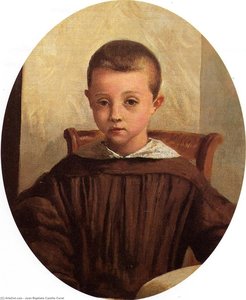 The Son Of M. Edouard Delalain — Žan-batist Kamil Korote, Barbizon School