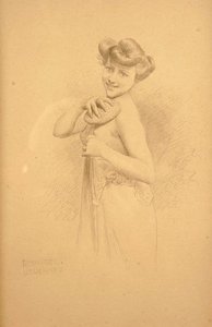 Nude Drawings — Raphael Kirchner, Art Nouveau