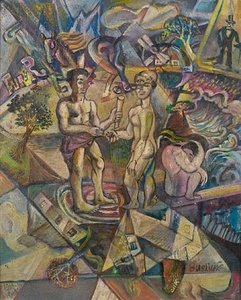 Cubo-futurist Composition — David Davidovich Burliuk