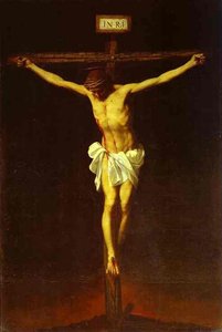 Crucifixion — Francisco De Zurbarán, Baroque Style