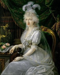 Luisa Maria Amelia Teresa Of Naples And Sicily, Princess Of Naples And Sicily — József Dorffmeister