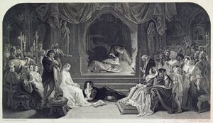 The Play Scene, Act Iii — Daniel Maclise