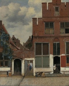 Die Kleine Straße — Johannes Vermeer, Dutch Golden Age
