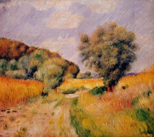 Weizenfelder — Pierre-auguste Renoir, Impressionismus
