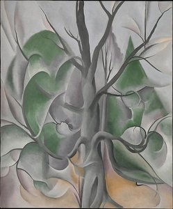 Grey Tree, Lake George — Georgia O'keeffe