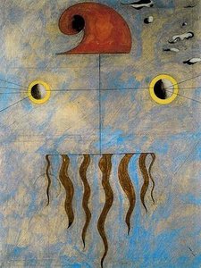 Kopf Eines Katalanischen Bauern 3 — Joan Miró