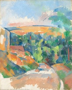 The Bend In The Road — Paul Cézanne, Post-impressionism