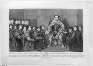 Henry Viii Presenting A Charter To The Barber Surgeons Company — Bernard Baron