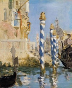 The Grand Canal, Venice — Édouard Manet, Impressionism
