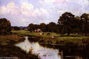 A Quiet September Afternoon — Edward Wilkins Waite, Romanticism