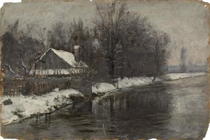 Landscape 14 — Theodore Clement Steele, Impressionism