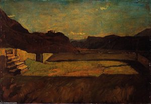 At Calvary In Bolzano — Albin Egger Lienz