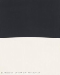 White Curve Viii — Ellsworth Kelly
