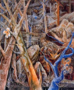 The Blue Bough — Albert Bloch