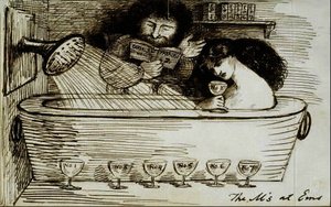 The M S At Ems — Dante Gabriel Rossetti, Pre-raphaelite Revival