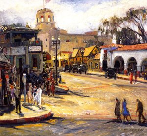 Laguna Avenue And Hotel Laguna — Joseph Kleitsch