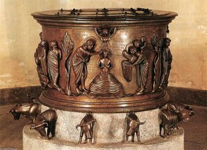 Baptismal font