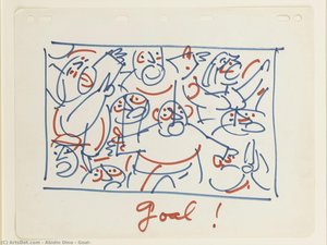 Goal! — Abidin Dino, Social Realism