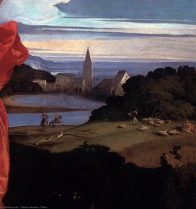 Amor Sagrado Y Profano (detalle) (8) — Tiziano