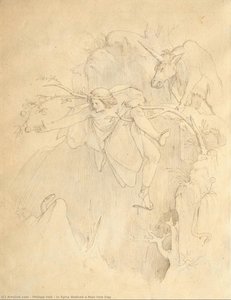 In Syria Walked A Man One Day — Philipp Veit, Romanticism