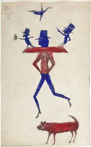Man With Yoke — Bill Traylor