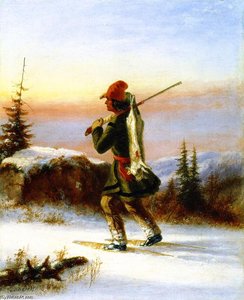 The Trapper — Cornelius David Krieghoff