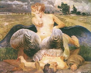 Artist And Chimera — Jacek Malczewski