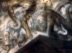 Hr Giger Pii The Smoke Beast P21 — H.r. Giger