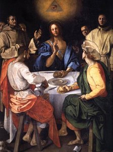 Supper At Emmaus — Jacopo Carucci
