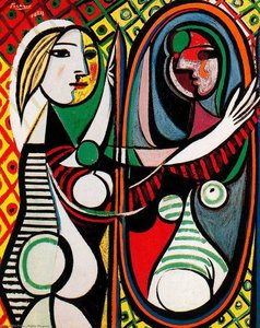 Girl Before A Mirror — Pablo Picasso