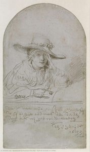Portrait Of Saskia As A Bride — Rembrandt Van Rijn, Baroque