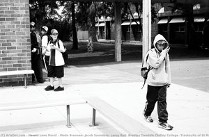 Wade Brennan, Jacob Saunders, Leroy Ball, Bradley Twaddle Chifley College (Tracksuits of St Marys series)