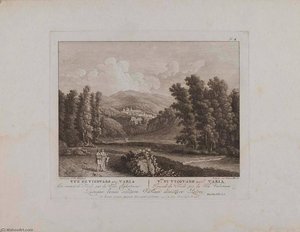 Vue De Vicovaro Anc. Varia (no. 1) — Francois Morel
