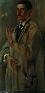 Portrait Of Otto Eckmann — Lovis Corinth