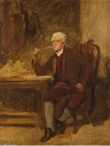 A Sketch Given To My Friend, G. Robinson — John Seymour Lucas