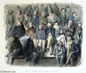 Amphitheatre De L'ecole De Medecine — Paul Gustave Doré