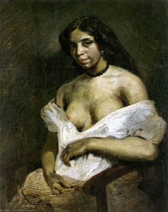 Aspasia — Eugène Delacroix