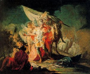 Hannibal Contemplating Italy — Francisco José De Goya Y Lucientes, Romanticism