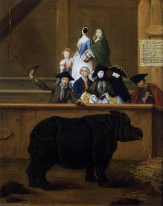 The Rhinoceros — Pietro Longhi