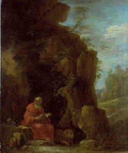 Saint Jérôme Dans Le Désert — David Teniers Ii Le Jeune